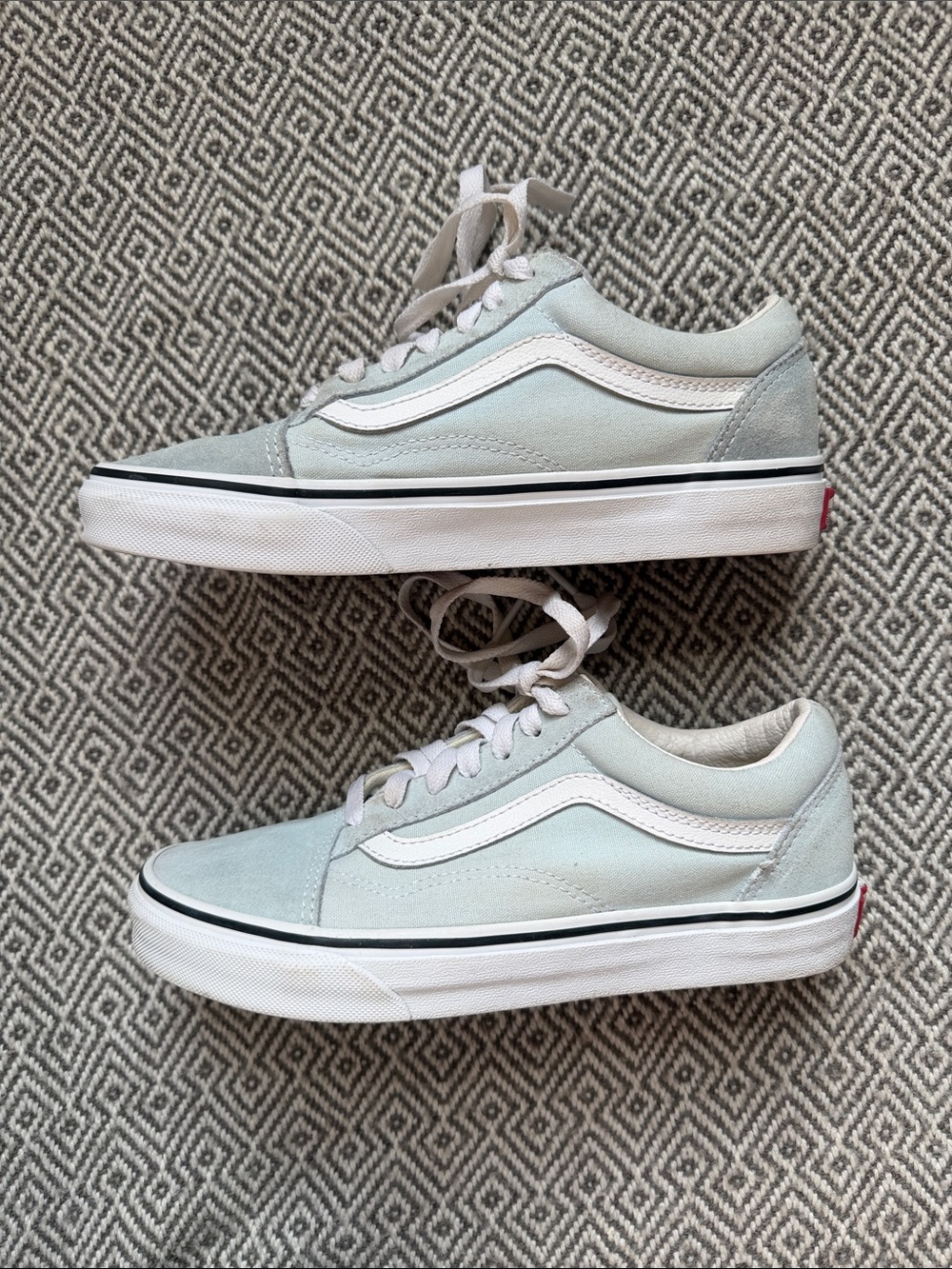 Vans Old Skool sneakers in a light grey-green Size U.S Man 5.5/Women 7